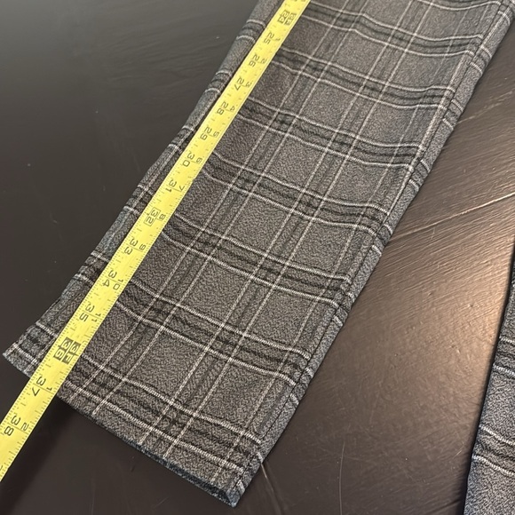 Zac & Rachel Black and Gray Plaid Trousers - Picture 4 of 7